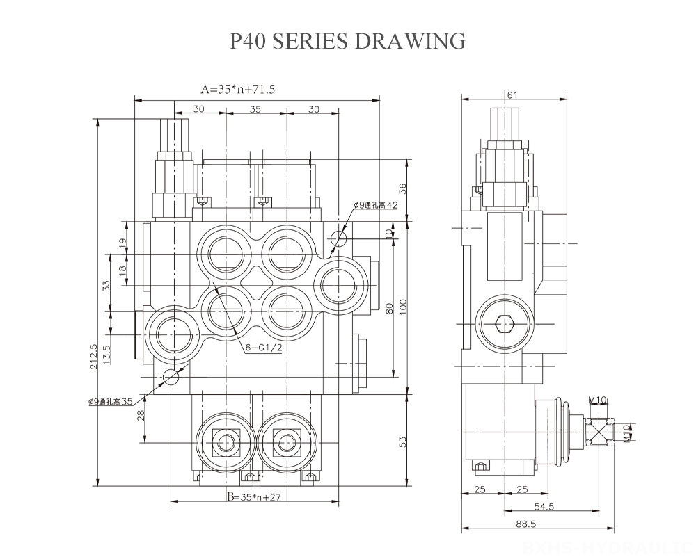 P40-Series-Drawing