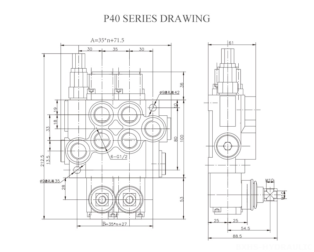 P40-Series-Drawing