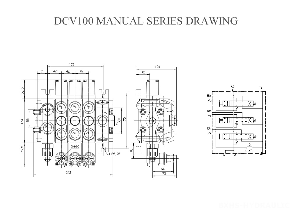 DCV100 手册系列图纸