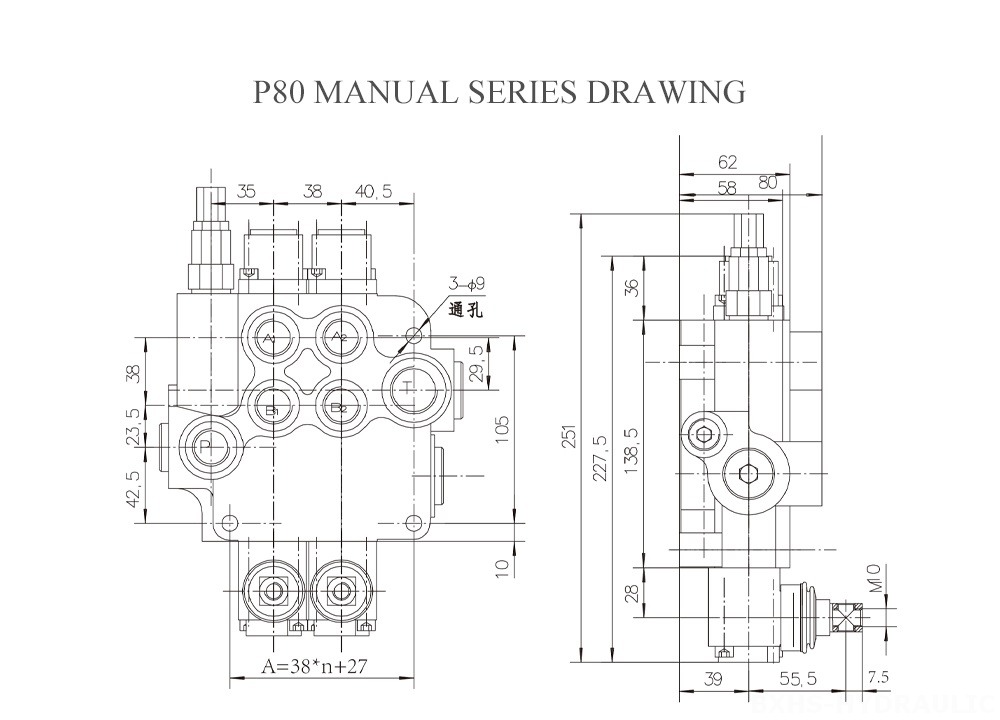 P80 手册系列图纸