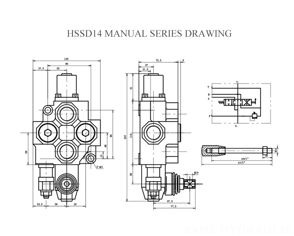 HSSD14 Serie Manual Dibujo