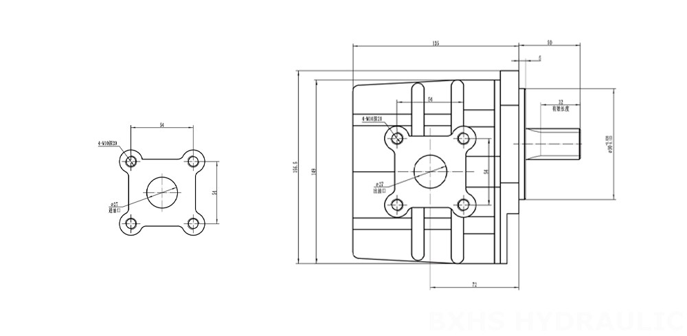 Dibujo de la serie NSH50-2