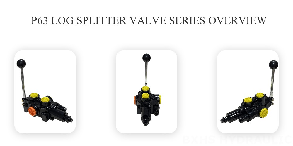 P63-Log-Splitter-Valve Series Overview