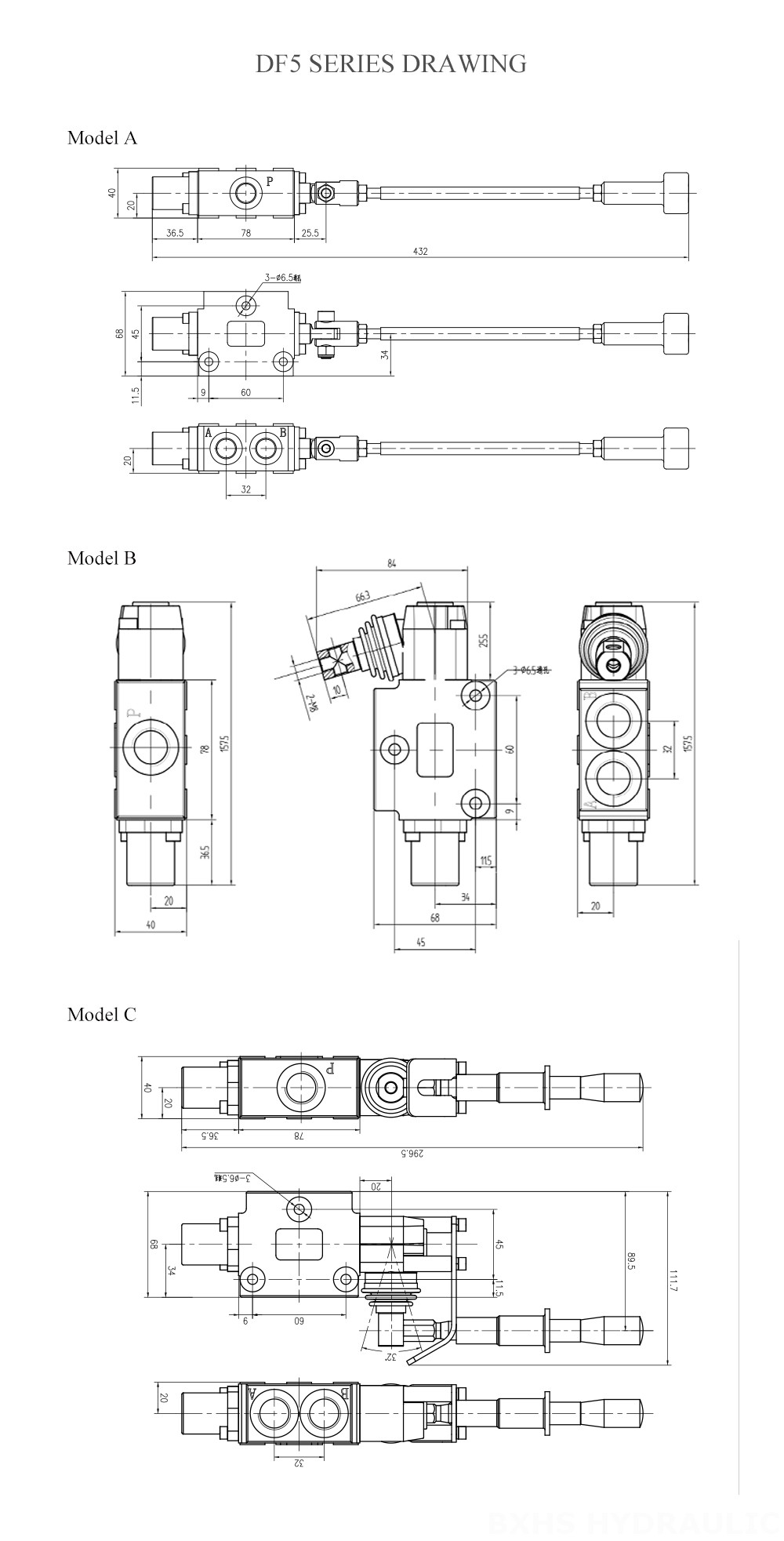 DF5 Series Drawing