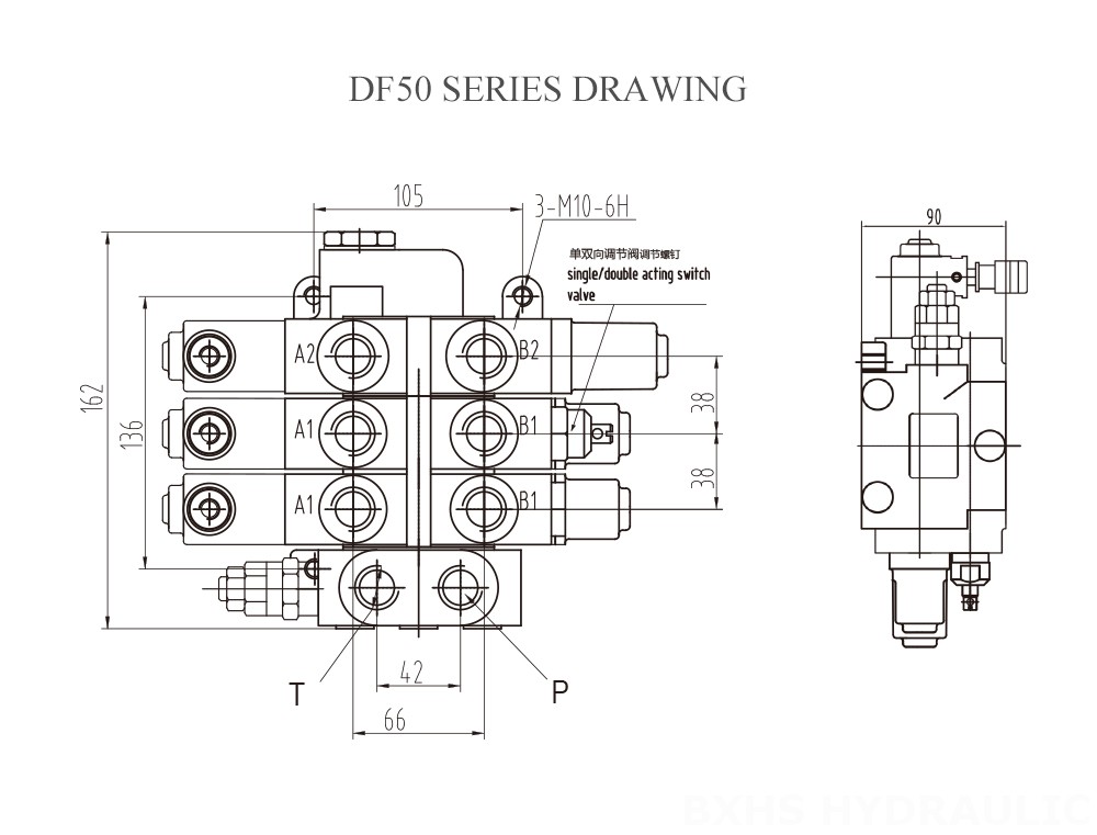 Dibujo de la serie DF50