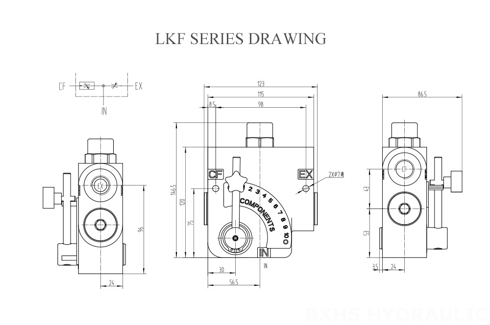 LKF Series Drawing