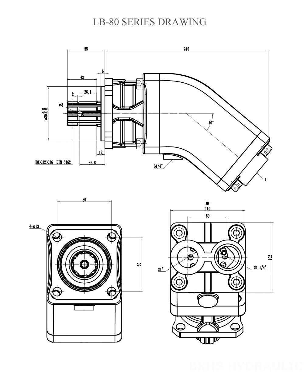 Dibujo de la serie LB-80