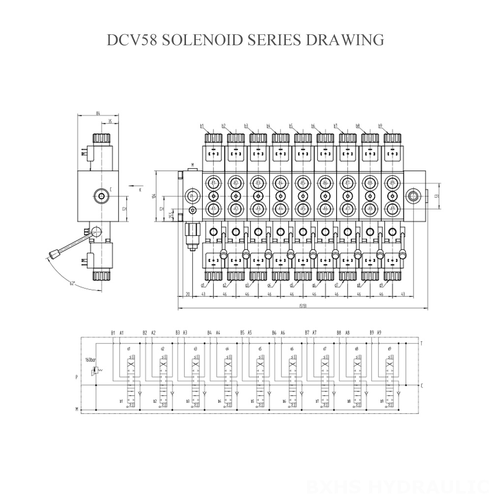 DCV58-Solenoid-Series-Drawing