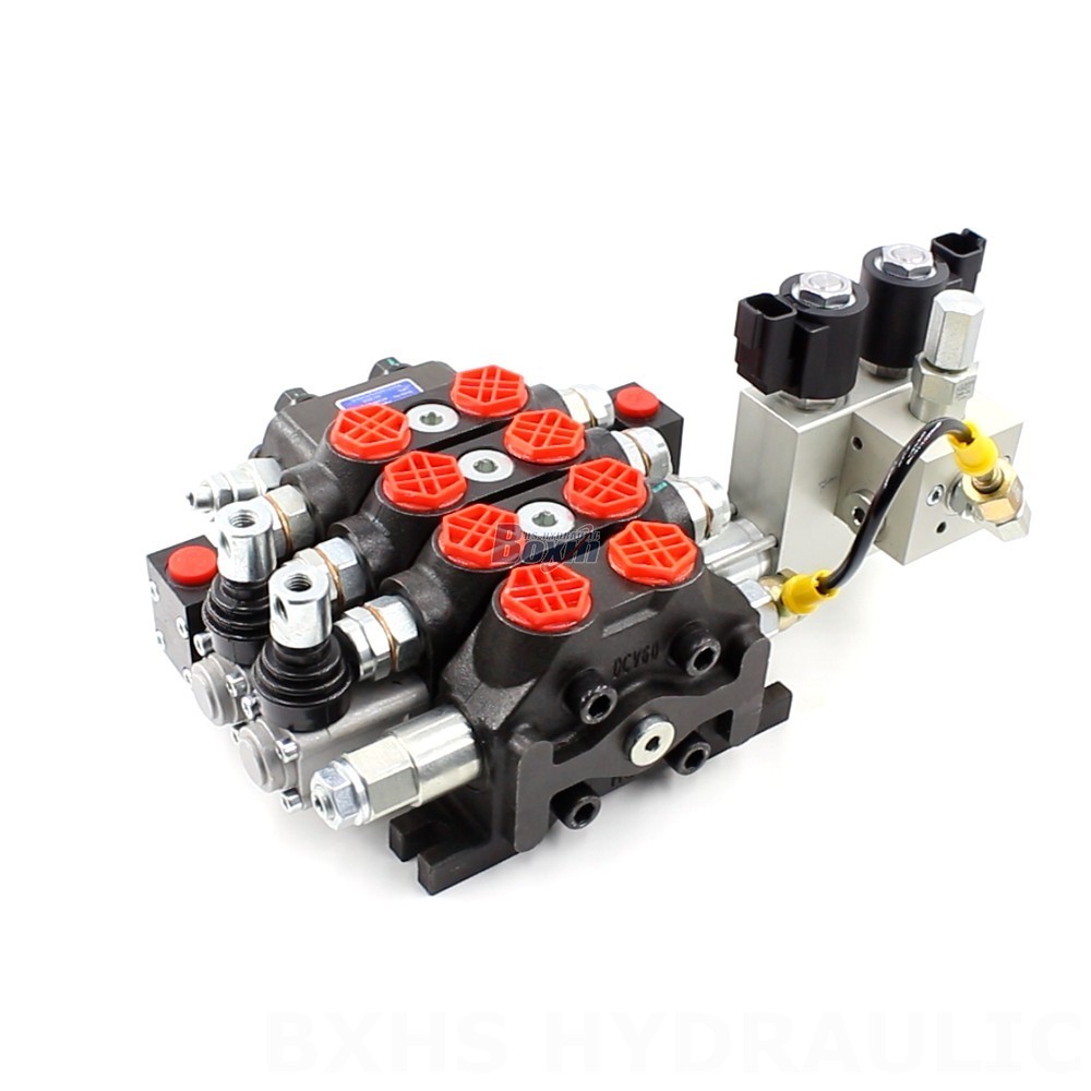 Sectional Directional Valve 15.8 GPM 2 Spool Electro-hydraulic DCV60 – Manufacturing, OEM, Private Label, Custom & Wholesale