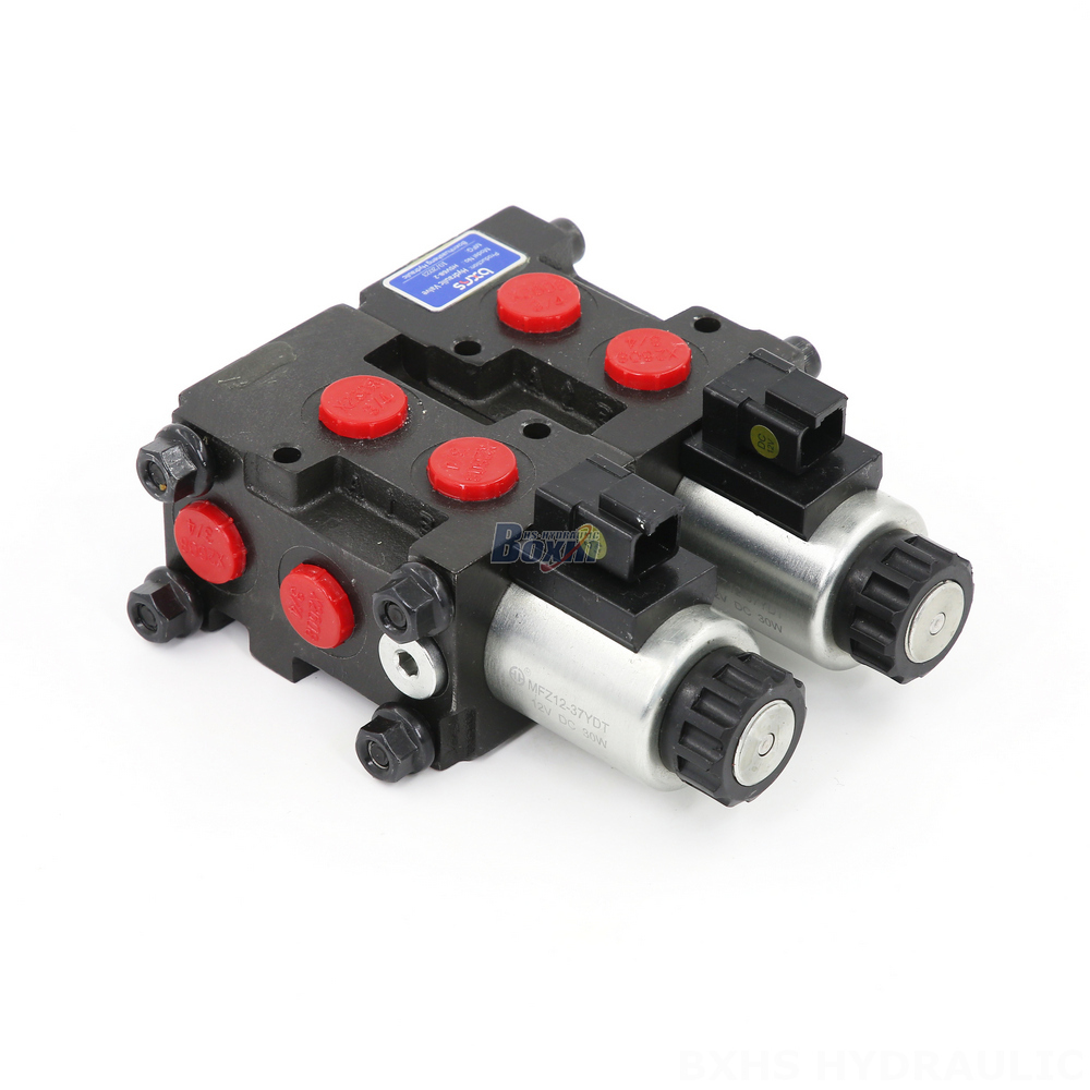BXHS 13.2 GPM 2-Spool Solenoid Valve (HSV06) – Hydraulic Manufacturing, ODM & Distribution