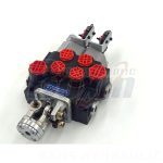 10.5 GPM 2 Spool Joystick Directional Valve with P40 Micro Switch –  Global Hydraulics Manufacturer & Supplier 2