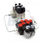 Monoblock Directional Valve 10.5 GPM 2 Spool Electro-hydraulic P40: Manufacturing, OEM, Private Label, Custom, Wholesale 3
