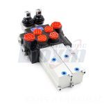 Monoblock Directional Valve 10.5 GPM 2 Spool Pneumatic P40: Manufacturing, OEM, Private Label, Custom & Wholesale 2