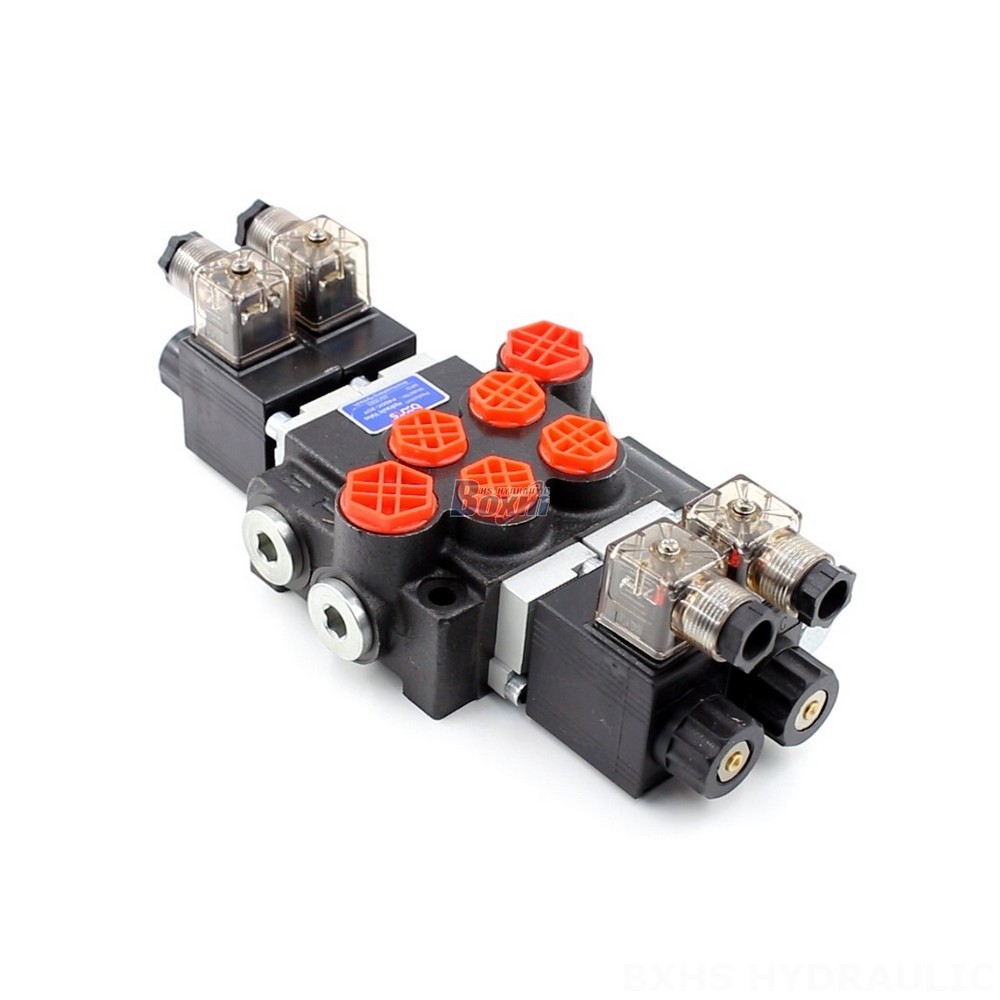 10.5 GPM 2-Spool Solenoid Monoblock Directional Valve (P40) – Manufacturer & Distributor