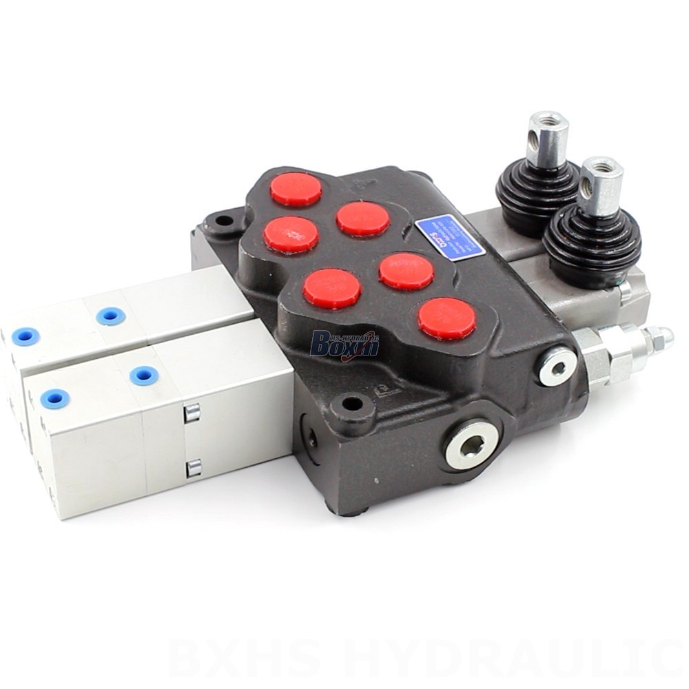 Monoblock Directional Valve 18.5 GPM 2 Spool Pneumatic SD11: 制造, OEM, 自有品牌, 定制, 批发