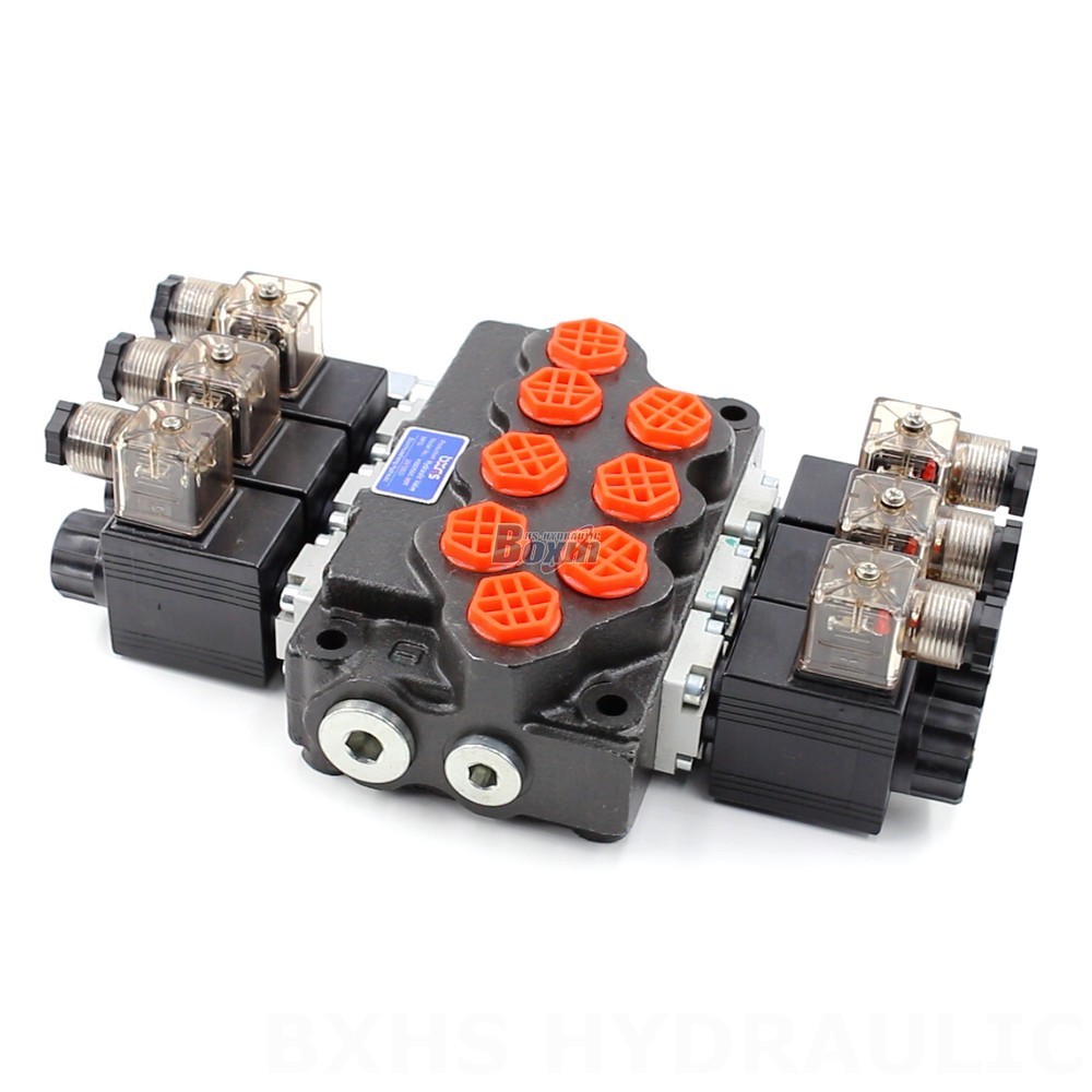 单体换向阀 10.5 GPM 3 阀芯电磁铁 SD5 - 制造, OEM, 自有品牌 & 批发