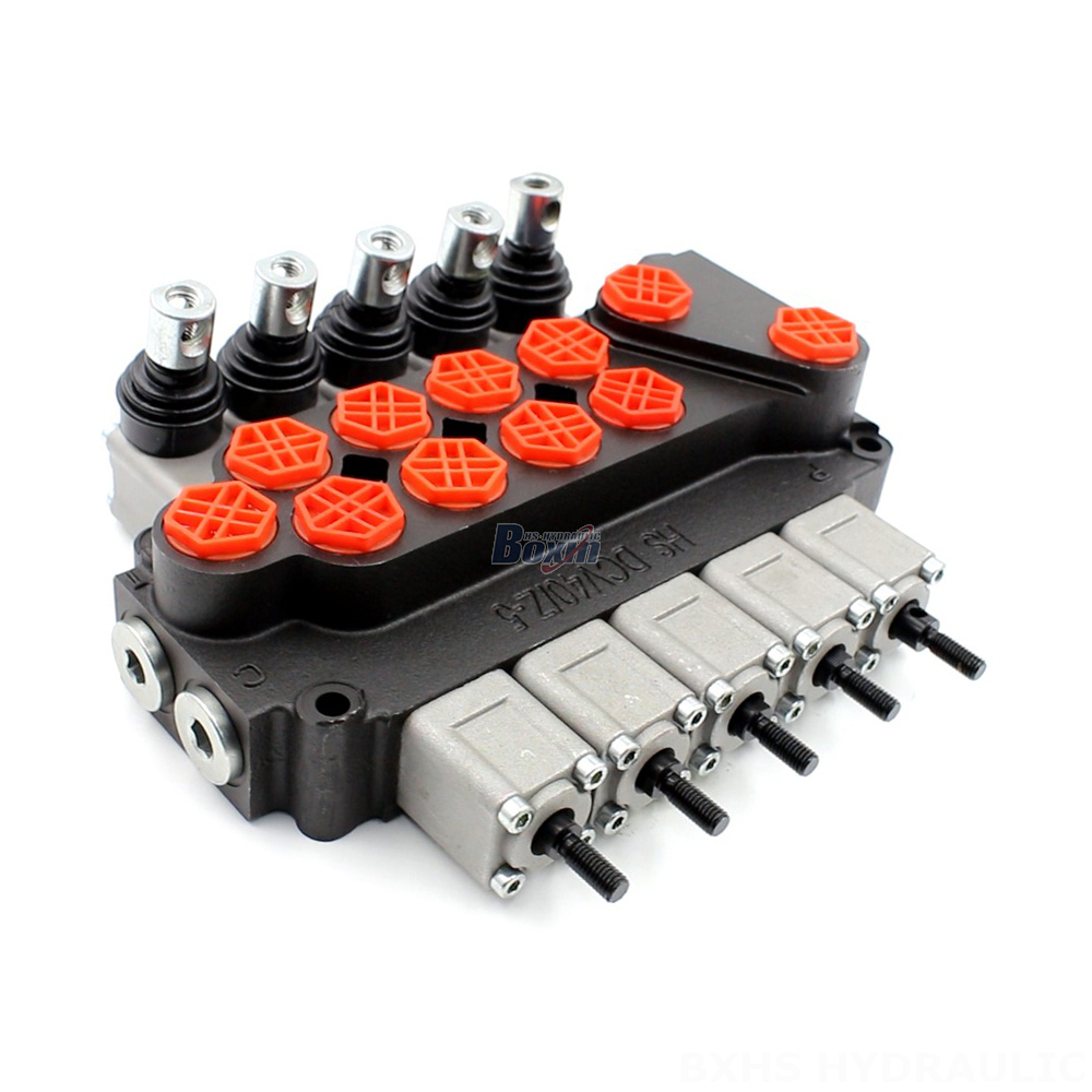 Wholesale Monoblock Directional Valves: 10.5 GPM 5 Spool DCV40Z –  Distributor & Reseller Opportunities