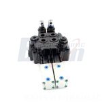Monoblock Directional Valve 10.5 GPM 2 Spool Pneumatic DCV40: Manufacturing, OEM, Private Label, Custom & Wholesale 3