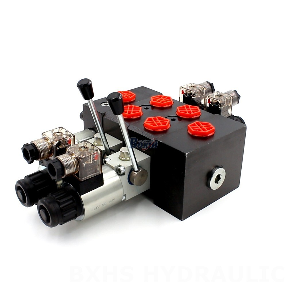 Sectional Directional Valve 15.8 GPM 2 Spool Solenoid DCV58: Manufacturing, OEM, Private Label, Custom & Wholesale