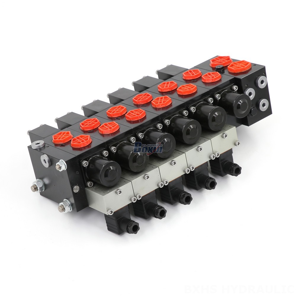 37 GPM 6-Spool Hydraulic Proportional Control Valve:  Manufacturing, OEM, Distribution Opportunities