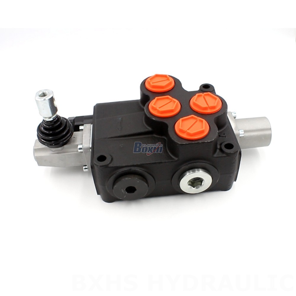 Válvula direccional monobloque 31,7 GPM 1 carrete manual P120-G1-OT - Fabricante, OEM, Marca privada, A medida y al por mayor