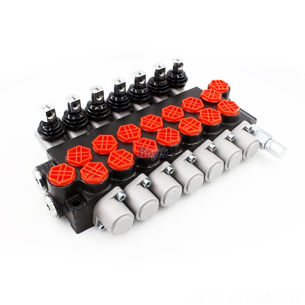 BXHS 7-Spool 手动换向阀（10.5 GPM）- P40-G12-7OT - 全球供应商