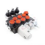 Wholesale 10.5 GPM 3-Spool Manual Directional Valves | Monoblock Hydraulic Valve P40-G12-G38-2OT-QTW 1