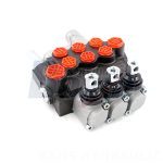 Wholesale 10.5 GPM 3-Spool Manual Directional Valves | Monoblock Hydraulic Valve P40-G12-G38-2OT-QTW 3