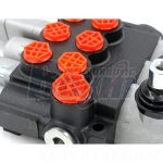 Wholesale 10.5 GPM 3-Spool Manual Directional Valves | Monoblock Hydraulic Valve P40-G12-G38-2OT-QTW 6