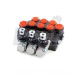Wholesale 10.5 GPM 3-Spool Manual Directional Valves | Monoblock Hydraulic Valve P40-G12-G38-2OT-QTW 4