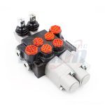 10.5 GPM 2-Spool Manual Directional Valve (P40-G12-G38-2QTW) – Global Hydraulics Manufacturer & Distributor 1