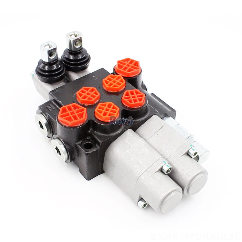 Válvula direccional manual de 2 piscinas y 10,5 GPM (P40-G12-G38-2QTW) - Fabricante y distribuidor mundial de sistemas hidráulicos