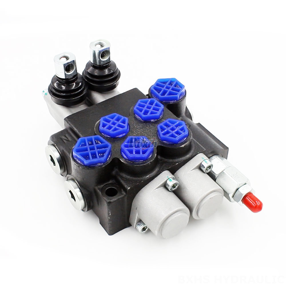 Válvula direccional manual de 2 carretes y 10,5 GPM (P40-G12-G38-OT) - Oportunidades para proveedores y distribuidores en todo el mundo