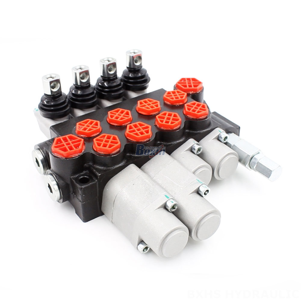 Válvula direccional manual de 4 piscinas y 10,5 GPM (P40-G12-G38) - Fabricación, distribución y personalización disponibles