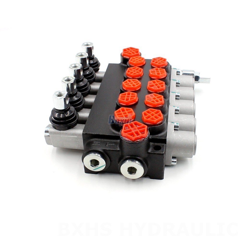 Monoblock Directional Valve 10.5 GPM 5 Spool Manual P40-G12-G38 – Manufacturer, OEM, ODM, Wholesale & Distributor Inquiry Welcome