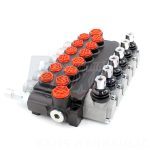 Monoblock Directional Valve 10.5 GPM 6 Spool Manual P40-G12-G38 – Manufacturing, OEM, Private Label, Custom & Wholesale 5