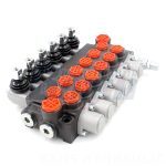 Monoblock Directional Valve 10.5 GPM 6 Spool Manual P40-G12-G38 – Manufacturing, OEM, Private Label, Custom & Wholesale 1