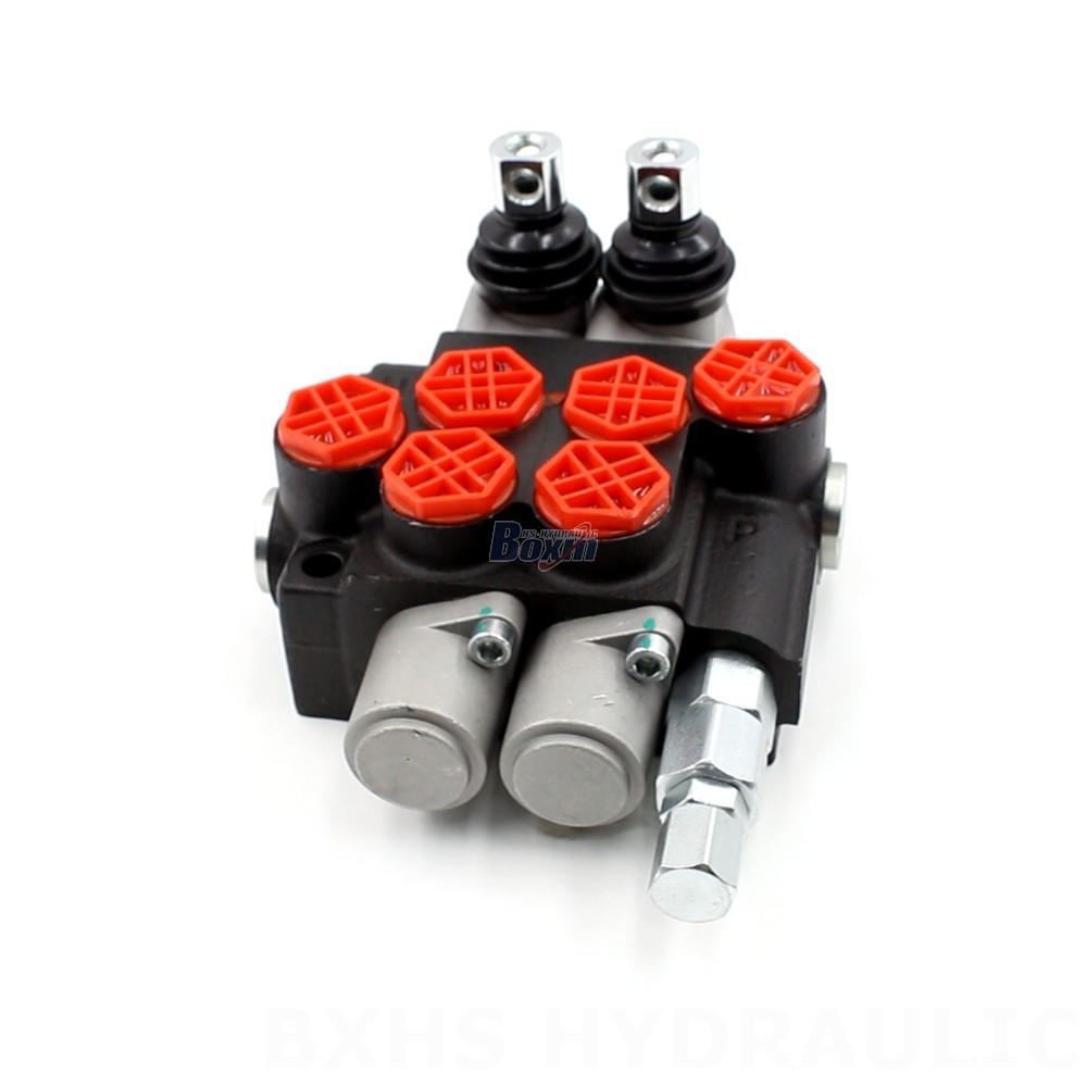 Monoblock Directional Valve 10.5 GPM 2 Spool Manual P40-G12: Manufacturing, OEM, Private Label, Custom & Wholesale
