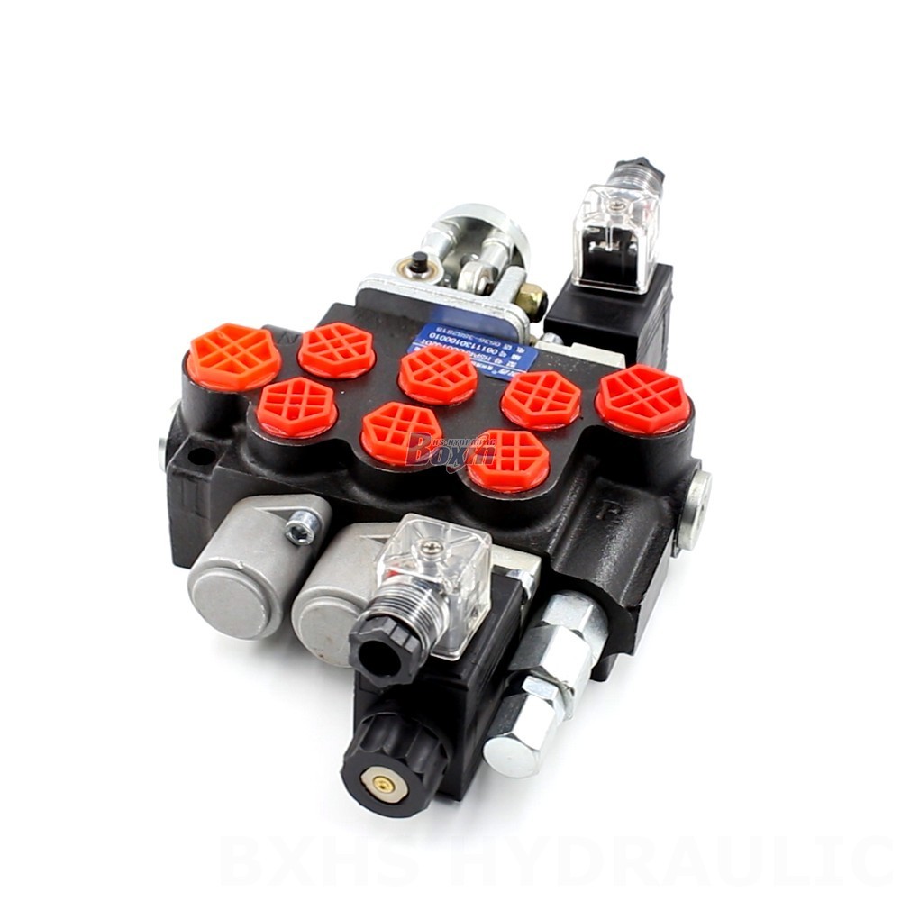Monoblock Directional Valve 10.5 GPM 3 Spool Solenoid & Joystick P40 – Manufacturing, OEM, Private Label, Custom & Wholesale