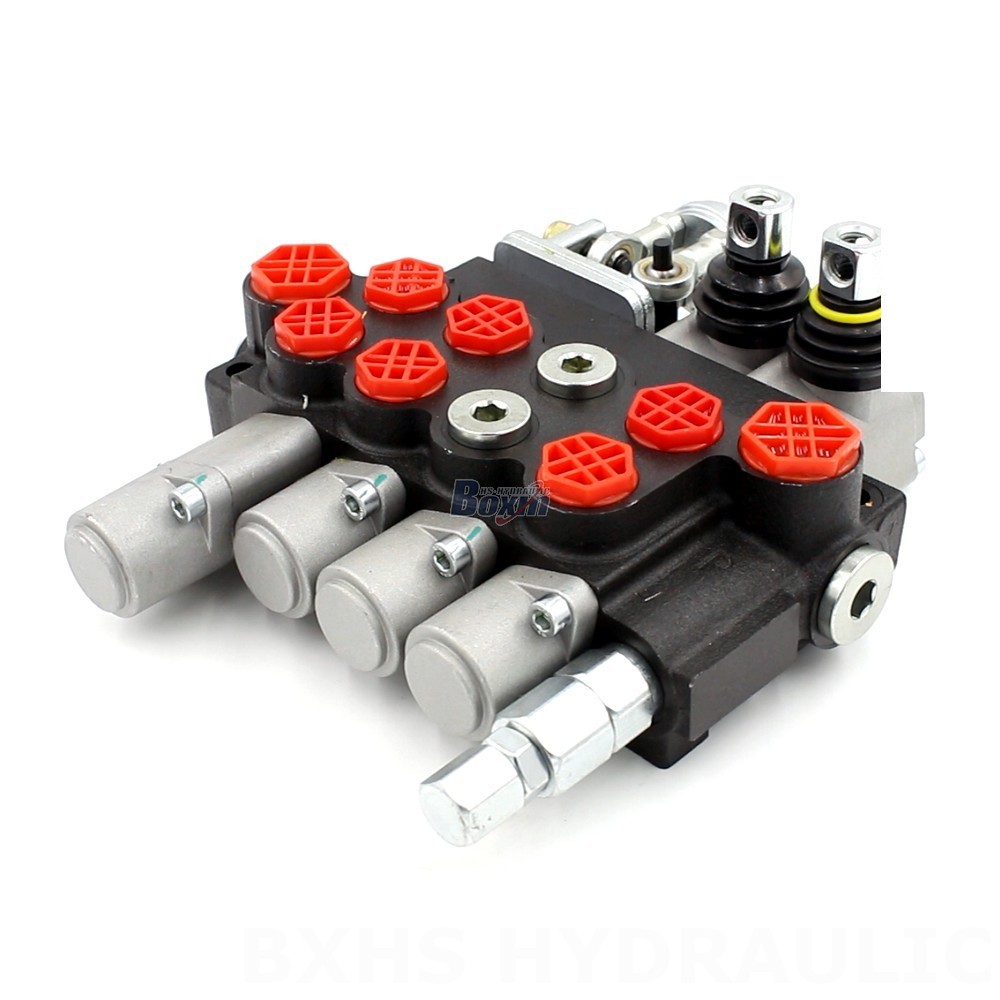 Monoblock Directional Valve 10.5 GPM 4 Spool Manual & Joystick P40 – Manufacturing, OEM, Private Label & Wholesale