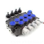 Monoblock Directional Valve 21.2 GPM 4 Spool Manual P80-G12-G34 – Manufacturing, OEM, Private Label, Custom & Wholesale 1