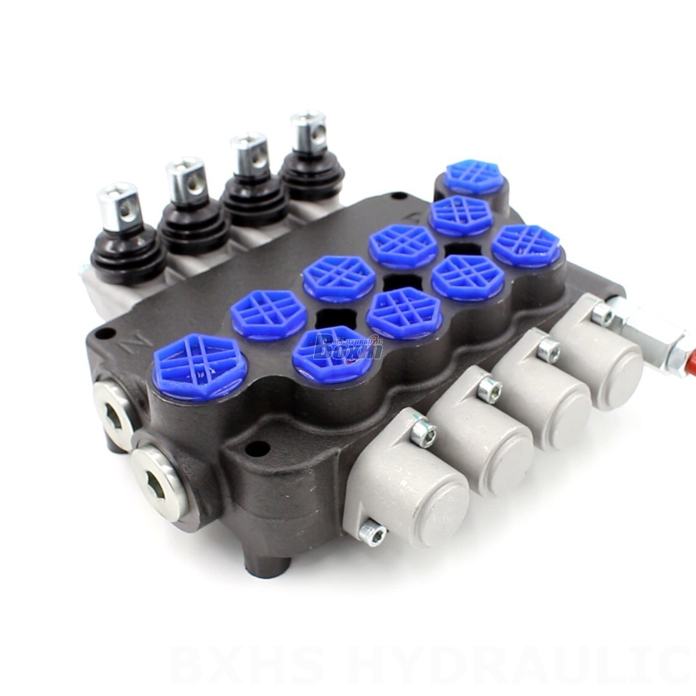 单体换向阀 21.2 GPM 4 阀芯 手动 P80-G12-G34 - 制造, OEM, 自有品牌, 定制及批发
