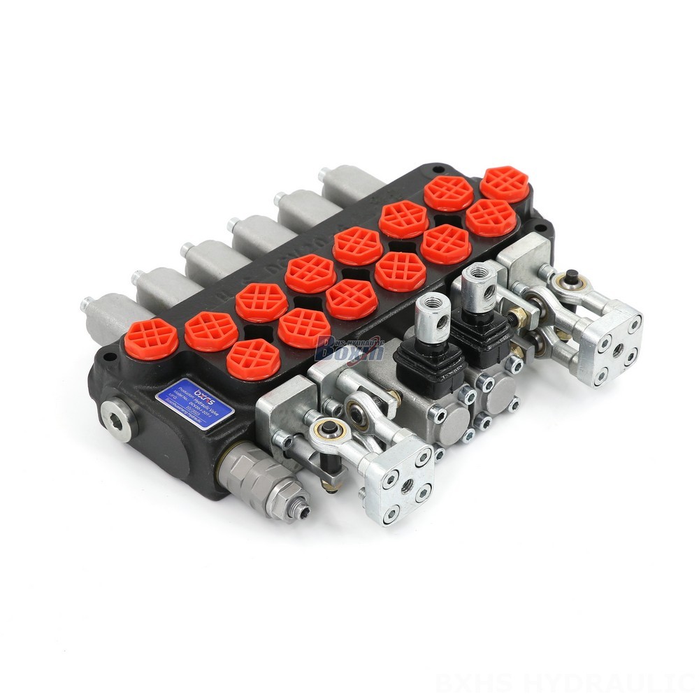 DCV20 Joystick & Manual Hydraulic Valves: 5.2 GPM 6 Spool Monoblock – Global Distributor Sought