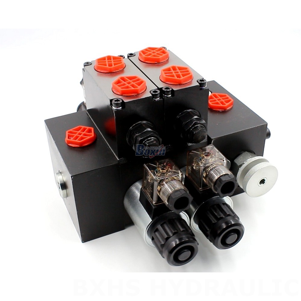 15.8 GPM 2 个阀芯电磁铁 DCV58F 截面换向阀 - 制造, OEM, 自有品牌及批发