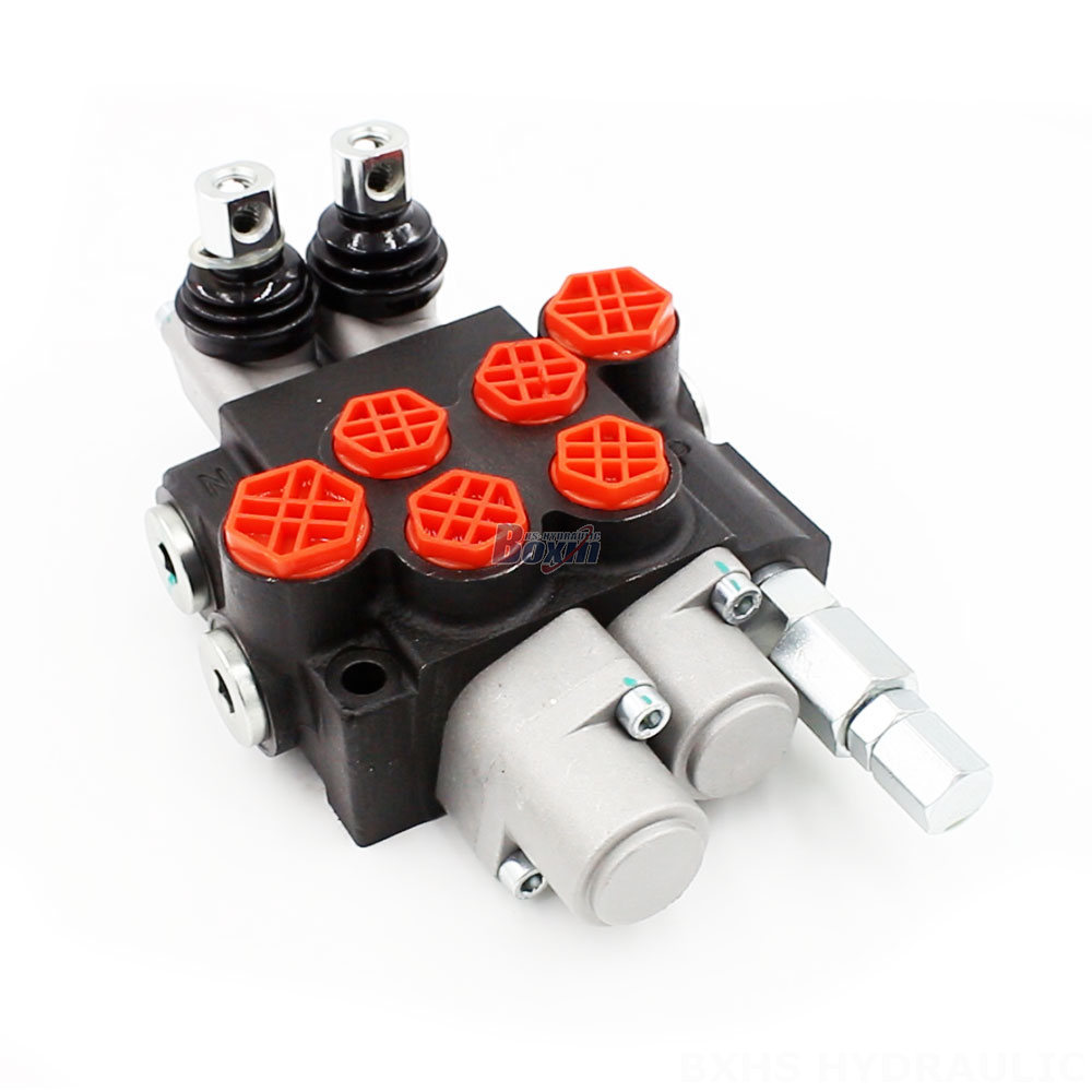 10.5 GPM 2-Spool Manual Directional Valve (P40-G12-G38-OT-QTW) – Global Supplier & Distributor Network