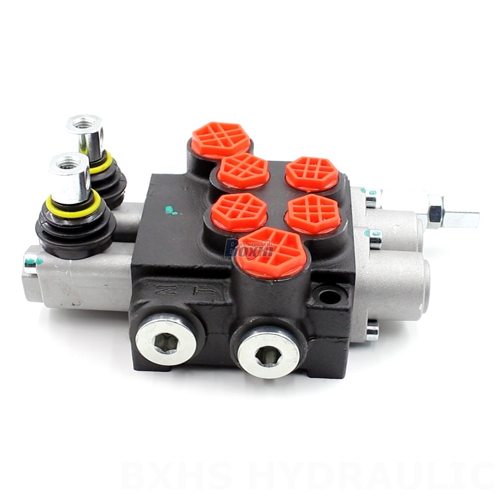 单体换向阀 10.5 GPM 2 Spool Manual P40-G12-G38-OW - 制造, OEM, 自有品牌, 定制及批发