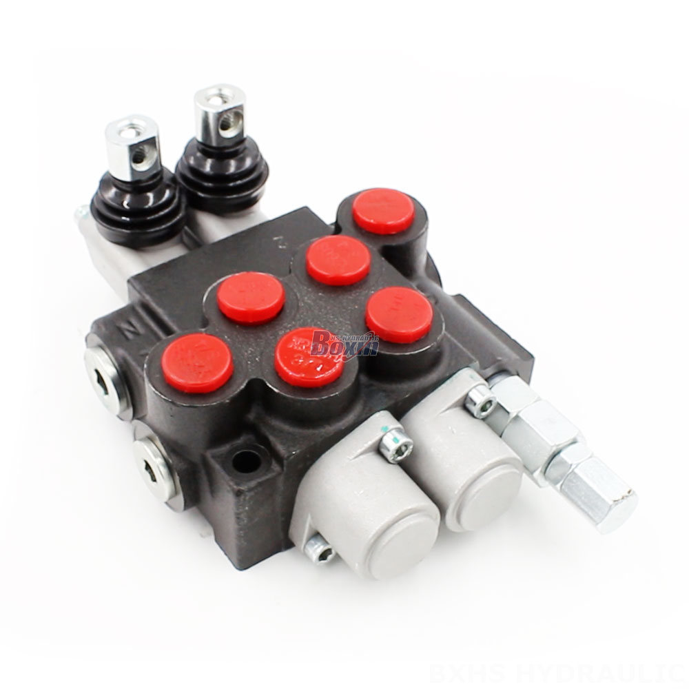 Válvula direccional hidráulica manual de 2 carretes y 10,5 GPM (P40-U34-2OT) - Oportunidades para proveedores y distribuidores en todo el mundo