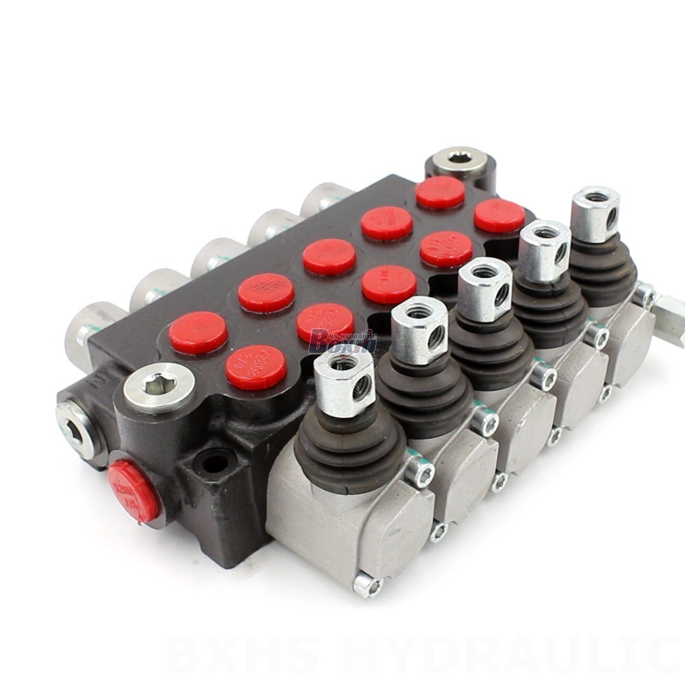 单体换向阀 10.5 GPM 5 阀芯 手动 P40-U34-U78 - 供应商, OEM, ODM, 定制和批发