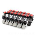 Monoblock Directional Valve 10.5 GPM 6 Spool Manual P40-U34 – Manufacturing, OEM, Private Label & Wholesale 5