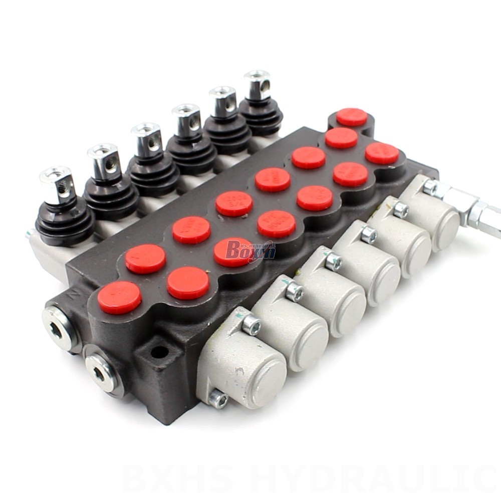 单体换向阀 10.5 GPM 6 阀芯 手动 P40-U34 - 制造, OEM, 自有品牌及批发